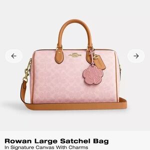 Coach Rowan Large Satchel Bag